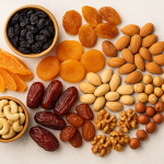 تقویتکنندههای طبیعی بدن؛ میوه خشک + مغزها